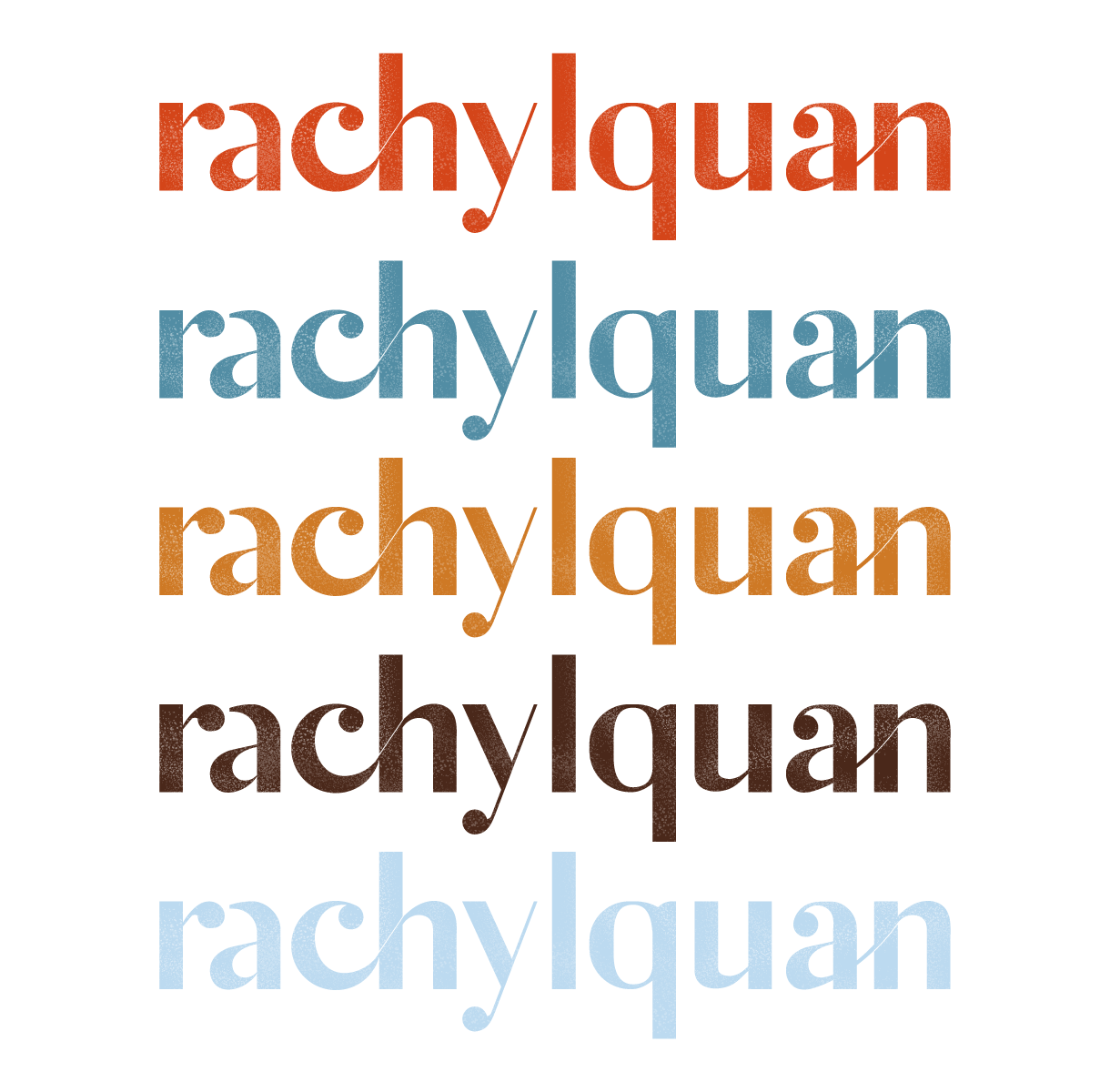 rachyl quan logo colors